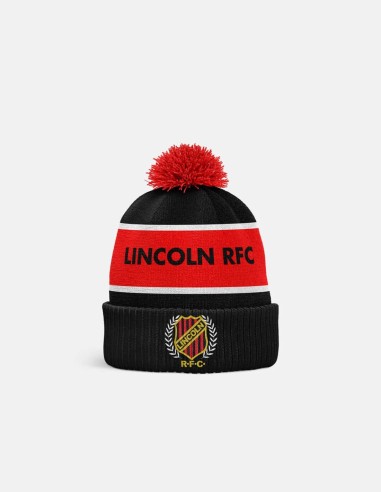 POMPOMB - Rugby Pom Pom Beanie Hat - Lincoln RFC - Lincoln Rugby - Impakt